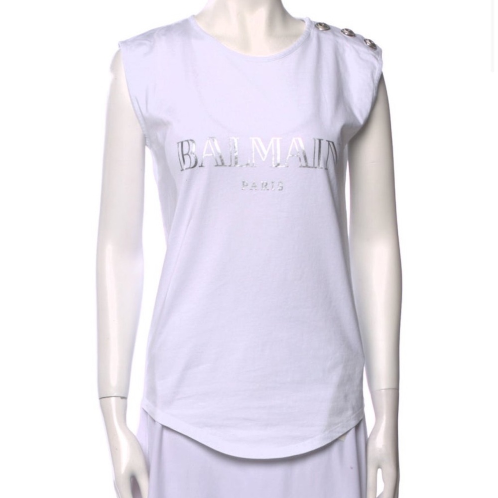 Balmain White Tee